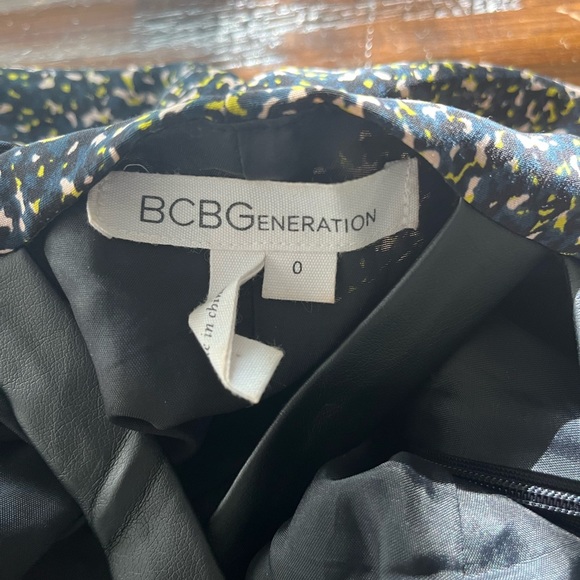 BGBG Dress with Faux Leather Detail - Picture 2 of 5